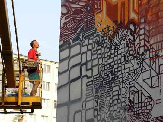 Malowanie Gdyni na żywo 