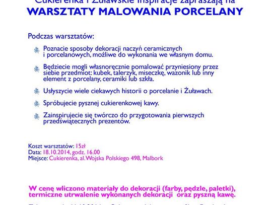 Malowanie na porcelanie