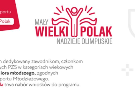 Mały Wielki Polak - nadzieje olimpijskie”. Nabór wniosków 