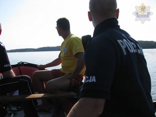 Małżeństwo z Lęborka topiło się jeziorze lubowidzkim. Uratowano tylko kobietę.