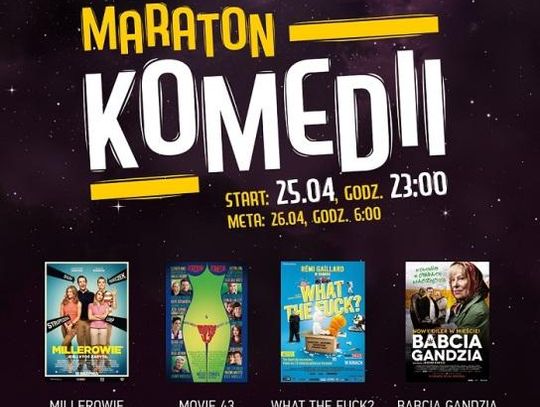 MARATON KOMEDII w kinie Helios