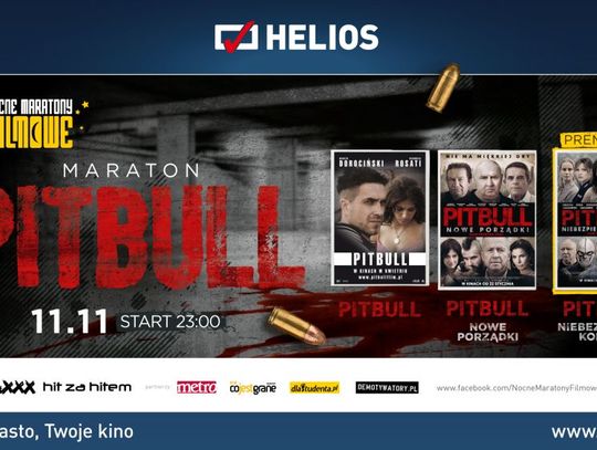 „Maraton Pitbulla” w kinach Helios