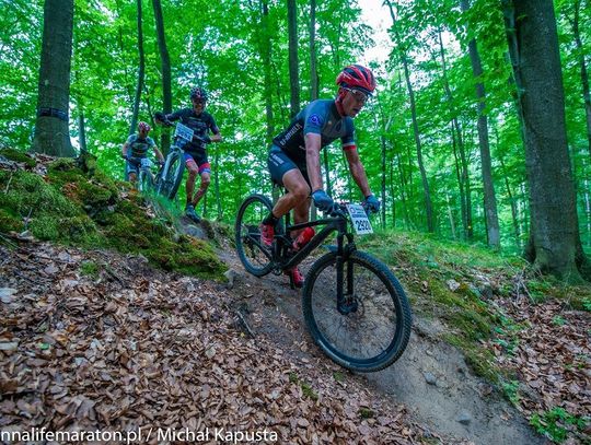 Maraton Rowerowy w Trąbkach Wielkich.