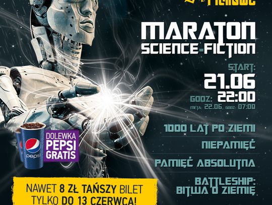 Maraton Science-Fiction w kinie Helios. BILETY ROZDANE!