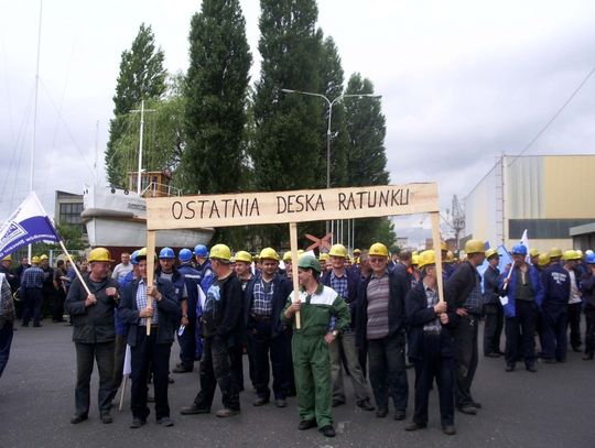 Marsz milczenia stoczniowców