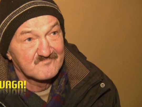 Matka wyrzuciła syna z domu! Smutny los 59-letniego tczewianina