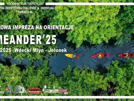Meander '25 - Kajakowy Rajd na Orientację! Zawody już jutro w pobliżu Wdeckiego Młyna