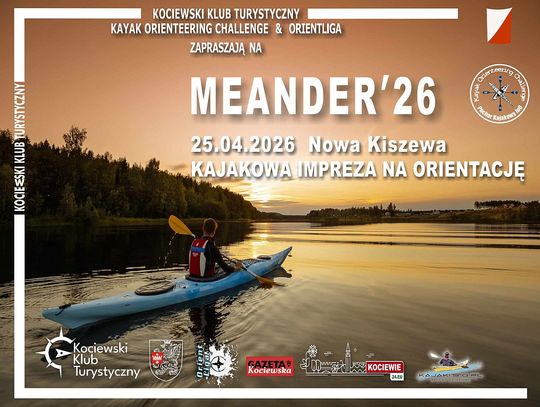MEANDER' 26 - zbliża się Kajakowy Rajd na Orientację