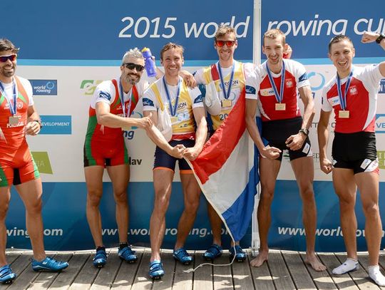 Medal Miłosza Jankowskiego w wioślarskim Pucharze Świata w Bled