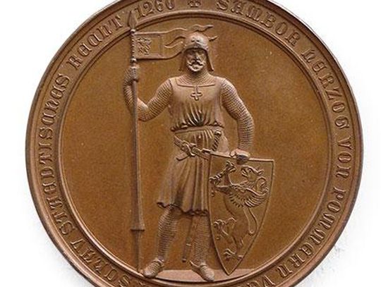 Medal z okazji 600-lecia Tczewa trafi na aukcję