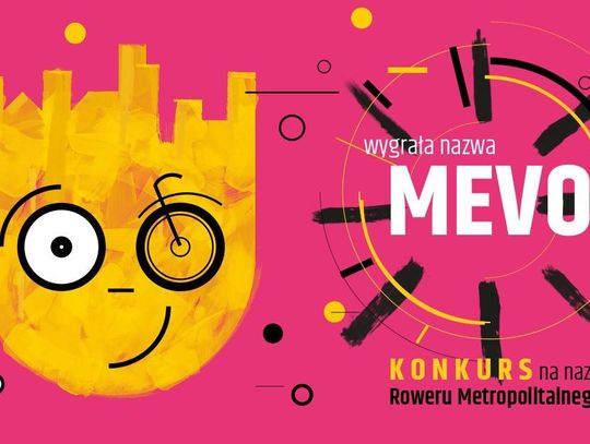 Mevo! Tak będzie nazywał się rower metropolitalny! 