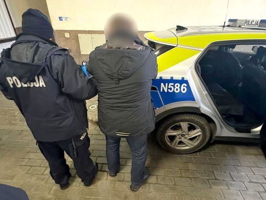 Mężczyzna z rehabilitacji trafił do aresztu