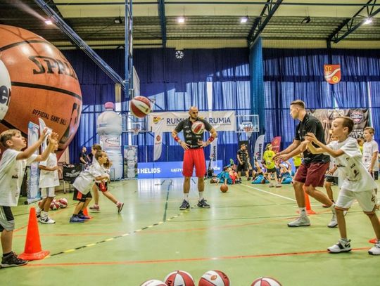 Mieszkańcy Rumi trenowali pod okiem Marcina Gortata