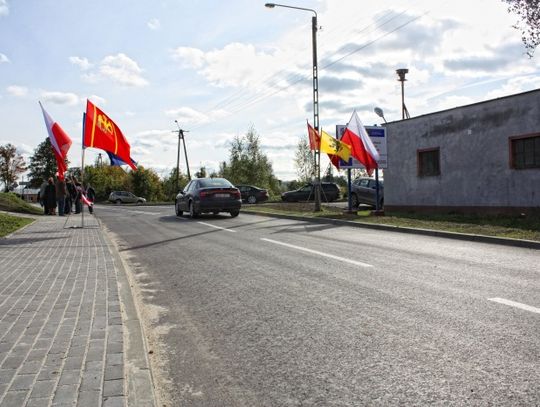 Mieszkańcy się domagali, ale drogi na razie nie ma, bo spadł śnieg