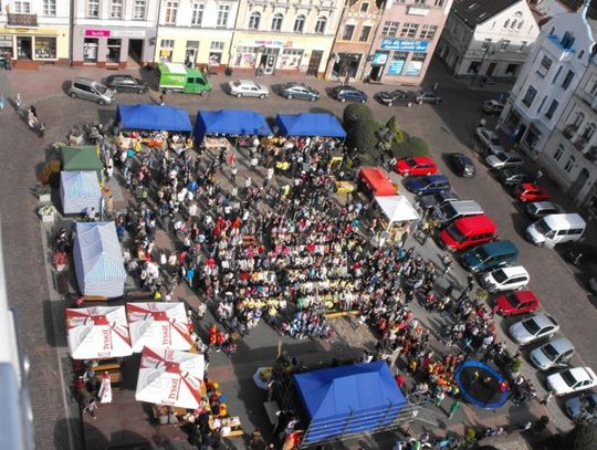 Mieszkańcy solidaryzowali się z niepełnosprawnymi