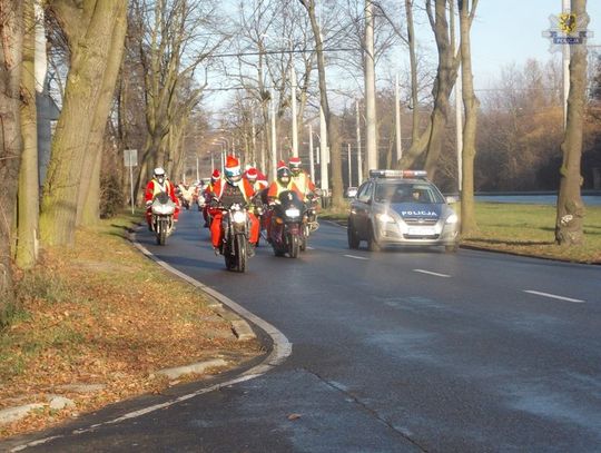 Mikołaje na motocyklach w Trójmieście