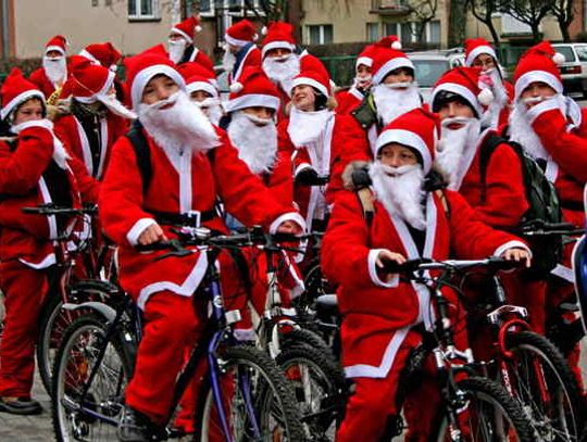 Mikołaje na Rowerach 2012