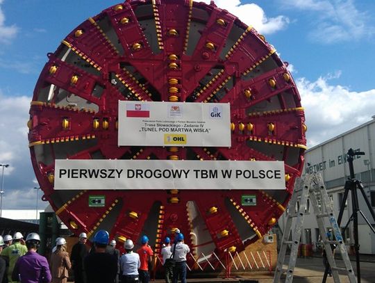 Minister matką chrzestną "kreta". Tunel w  Gdańsku za 1,45 mld zł.