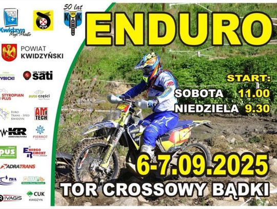 Mistrzostwa Polski i Puchar Polski Enduro -  6 i 7 września 2025 roku