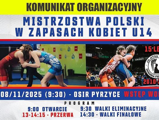 Mistrzostwa Polski Młodziczek U-14 w zapasach kobiet