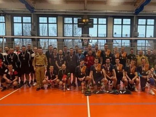 Mistrzostwa województwa pomorskiego strażaków PSP w piłce siatkowej