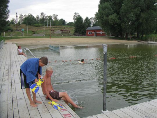 Można się kąpać w czterech miejscach