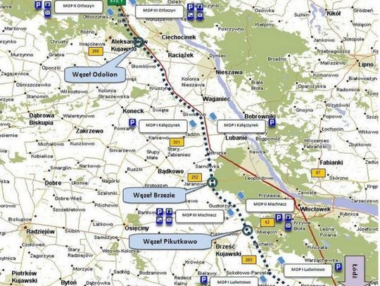 Na majówkę na Pomorze A1 już ciurkiem z Łodzi i Warszawy