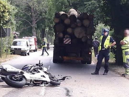 Na trasie Kłanino - Sulicice zginął motocyklista.