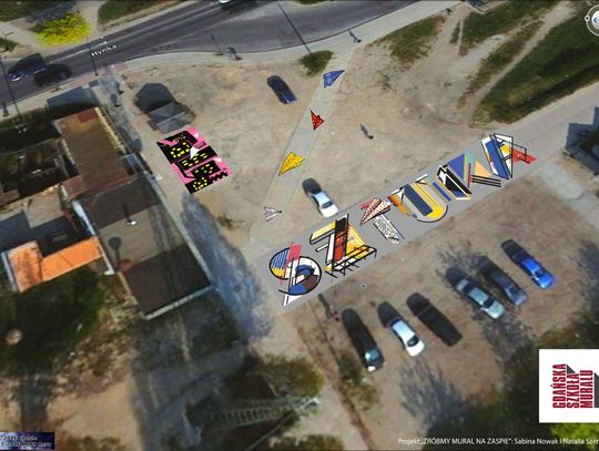 Na Zaspie powstanie pierwszy poziomy mural