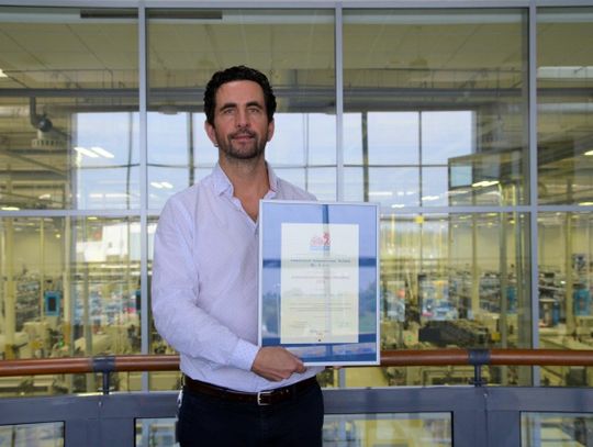 Nagroda Ambasador Polskiej Gospodarki dla tczewskiej fabryki Flex Poland