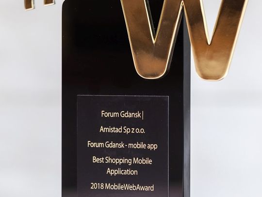 Nagroda Mobile Web Award dla Forum Gdańsk 
