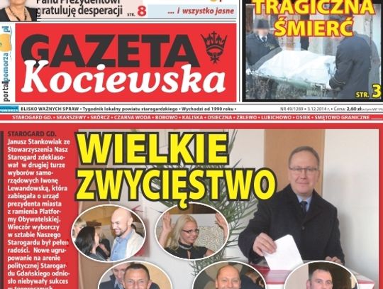 Najnowsza Gazeta Kociewska już w kioskach! 