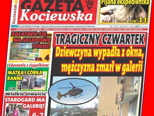 Najnowsza Gazeta Kociewska już w kioskach! 