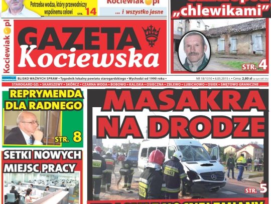 Najnowsza Gazeta Kociewska już w kioskach!