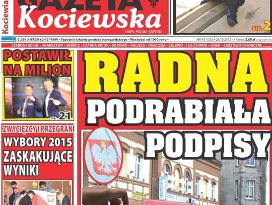 Najnowsza Gazeta Kociewska już w kioskach!