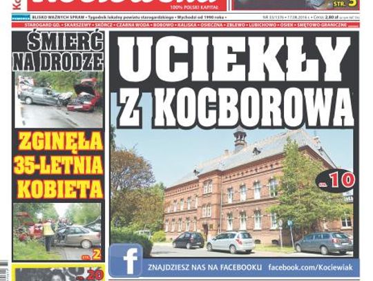 Najnowsza Gazeta Kociewska już w kioskach!
