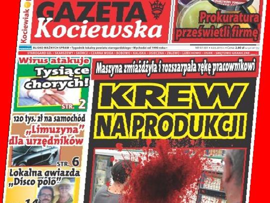 Najnowsza Gazeta Kociewska już w kioskach! Sprawdź o czym się mówi w Twojej miejscowości!