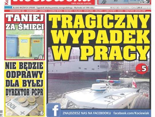 Najnowsza Gazeta Kociewska już w Twoim kiosku!