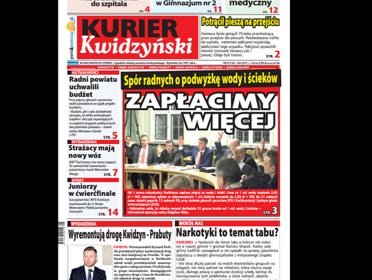 Najnowszy Kurier Kwidzyński już w kioskach!