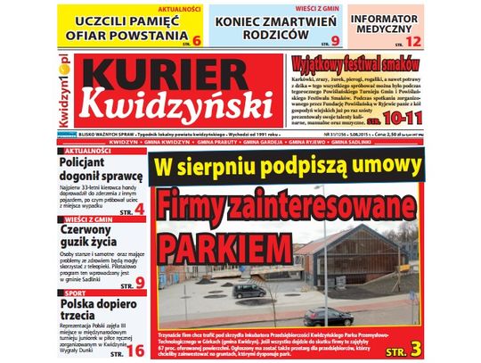 Najnowszy Kurier Kwidzyński już w kioskach!