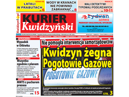 Najnowszy Kurier Kwidzyński już w kioskach!