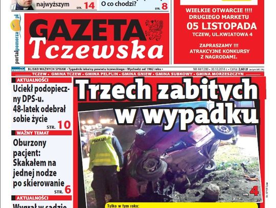 Najnowszy numer Gazety Tczewskiej już w kiosku!
