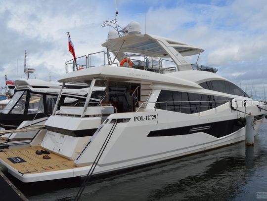 Najpiękniejsze jachty, luksusowe łodzie motorowe na Targach w Gdyni