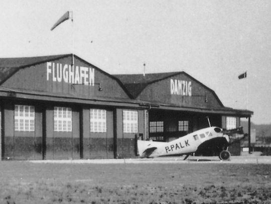 Najpier był hangar. Lotnisko w dawnym Gdańsku
