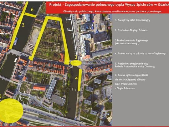 Najpierw Stągiewna – ruszają prace na Wyspie Spichrzów