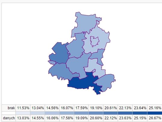 Najwyższa frekwencja w Osieku, najniższa w mieście Starogard Gd.