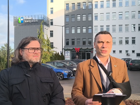 Narodowy Fundusz Zdrowia zbankrutował? Konferencja prasowa przedstawicieli Konfederacji w Starogardzie Gdańskim