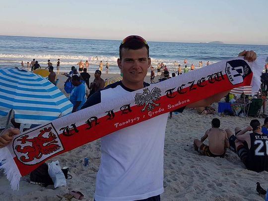 Nasz olimpijczyk pozdrawia tczewian z plaży w Rio!