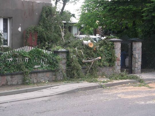 Nawałnica przeszła nad Kociewiem