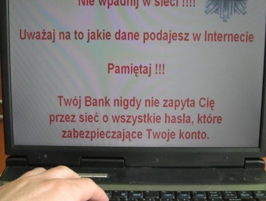 Nie daj się oszukać - nie wpadnij w sieci